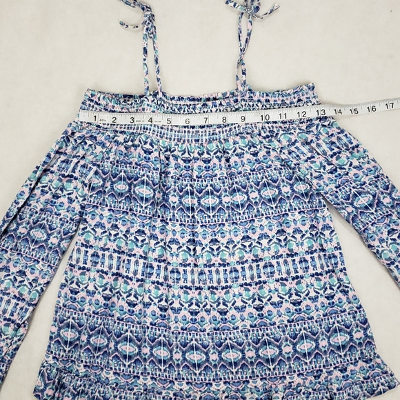 Epic Threads Big Girls Peasent Off shoulder Top L - Picture 7 of 11